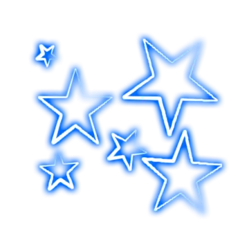 blue stars on a white background