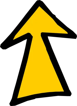 a yellow arrow icon