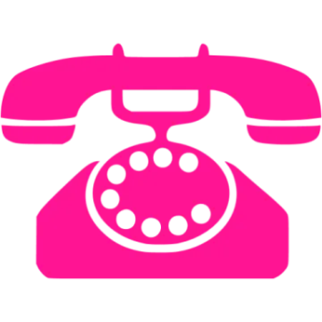 a pink phone