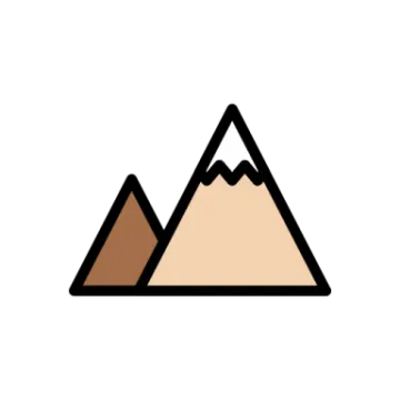 a mountain icon