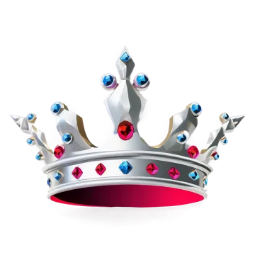 a crown with jewels on top of it