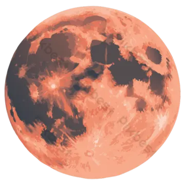 a full moon with a white background