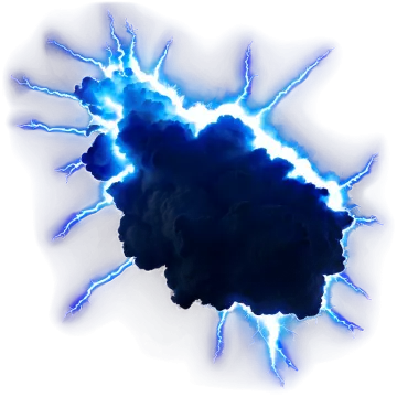a black cloud