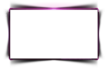 a white screen with purple light on it