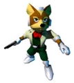 a cartoon character in a suit and tie