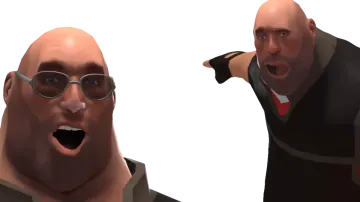 a cartoon character with glasses and a suit