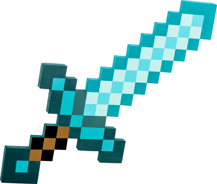 an image of a blue and brown pixel