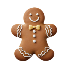 a close up of a ginger on a white background