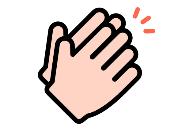an icon of a hand with two fingers