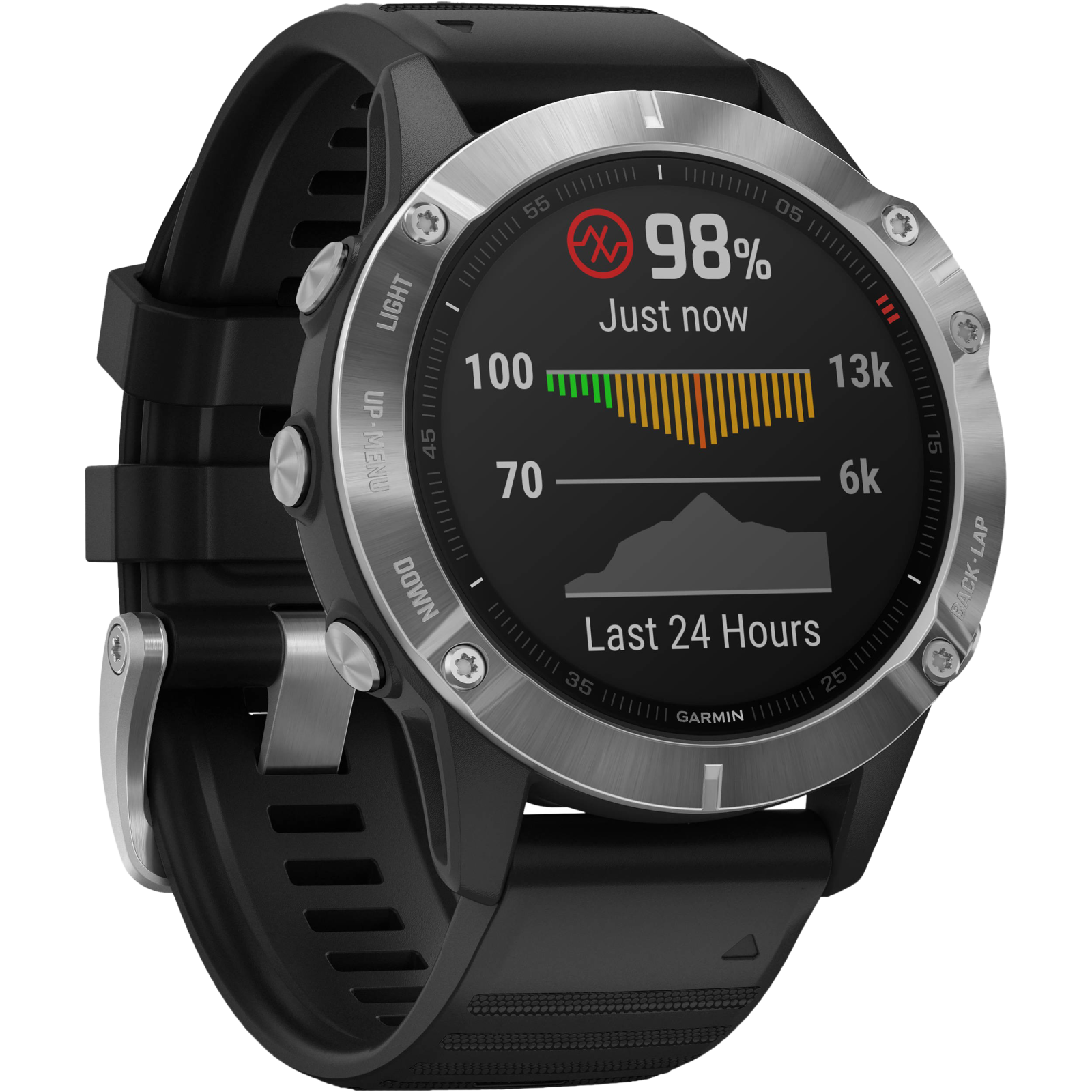 the gage gps watch is shown in this image