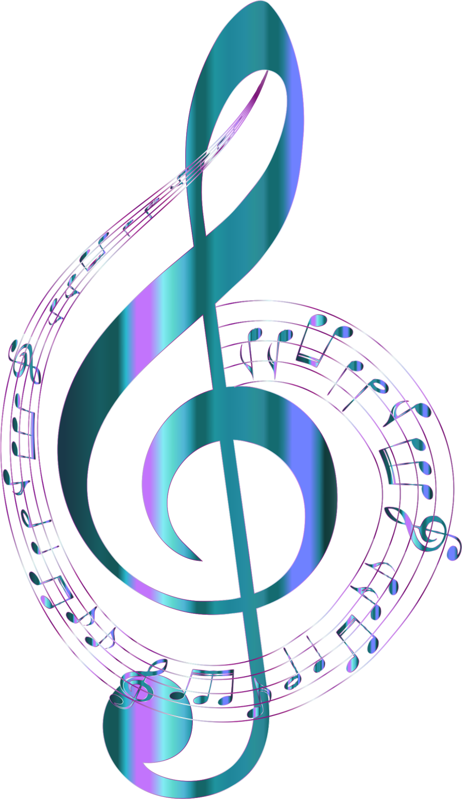 an illustration of a musical staff