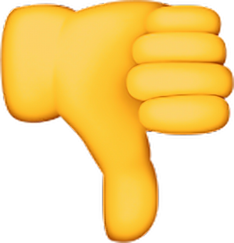 a thumbs up sign with a thumb