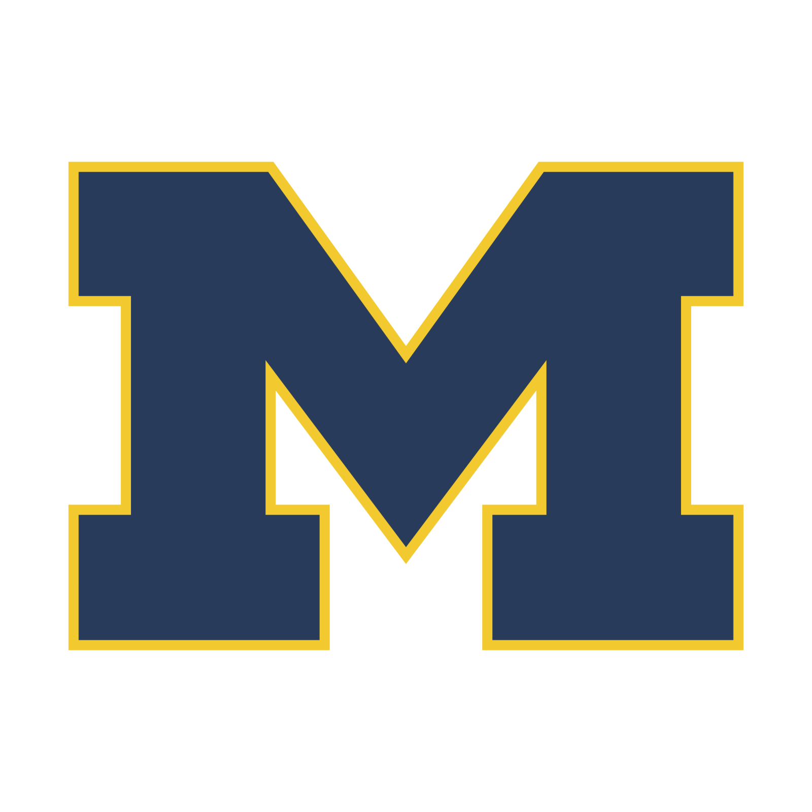 the michigan wolverines logo
