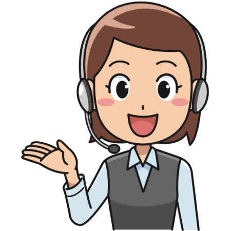 a woman wearing a headset and talking