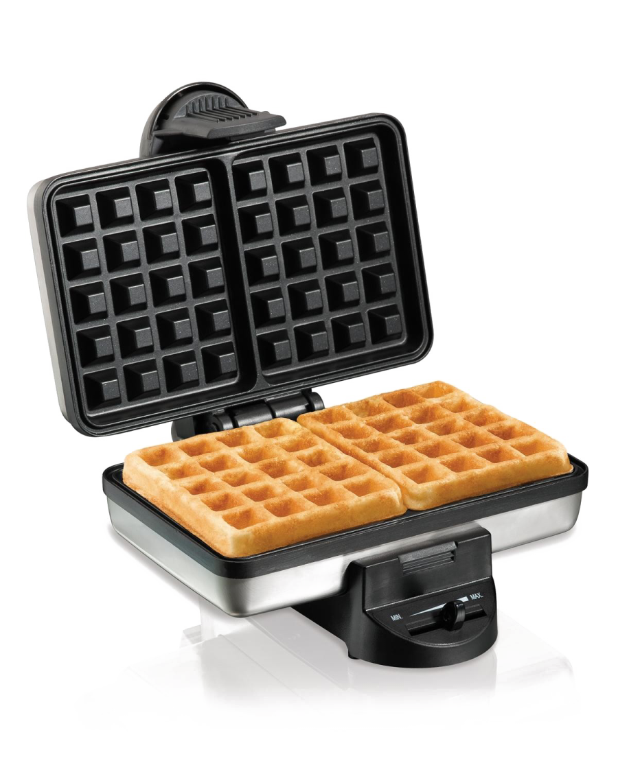 an image of a waffle maker on a white background