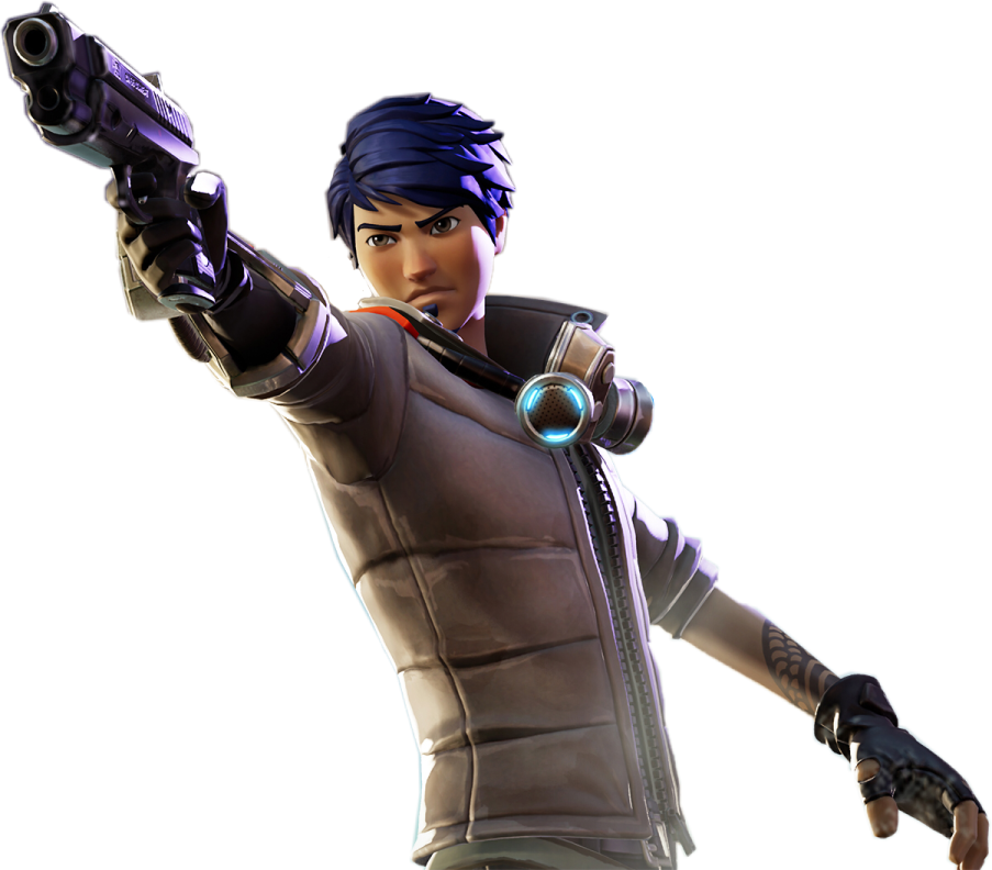 a character from the video game overwatch holding a gun