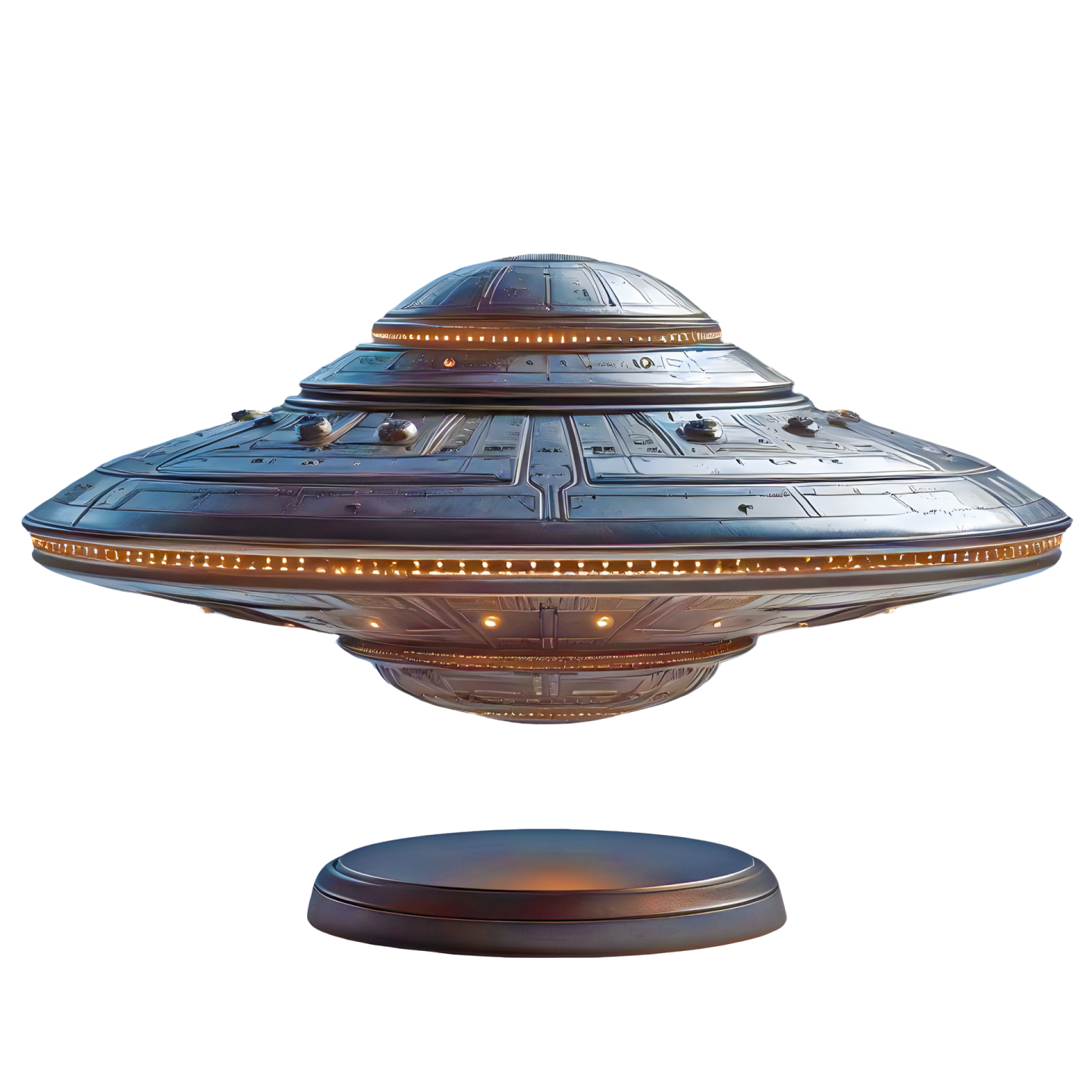 a replica of the uss enterprise ship