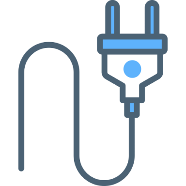a usb connected to an ethernet cable