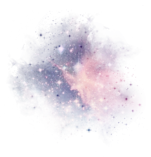 a white background with pink and blue stars