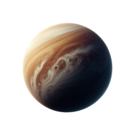 the planet jupiter is seen in this image from nasa