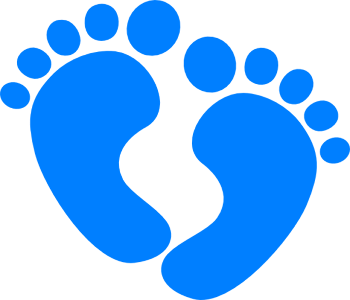 a pair of footprints