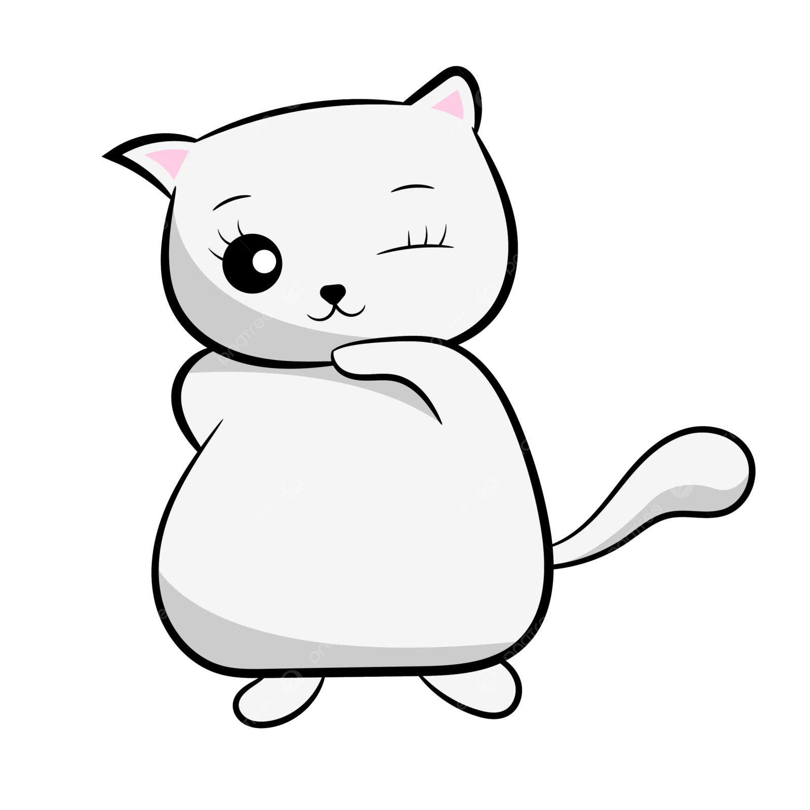 how to draw a cat step by step