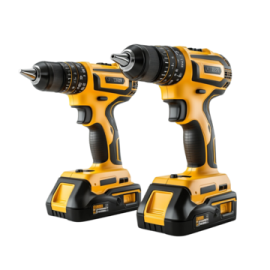 a pair of cord drillers