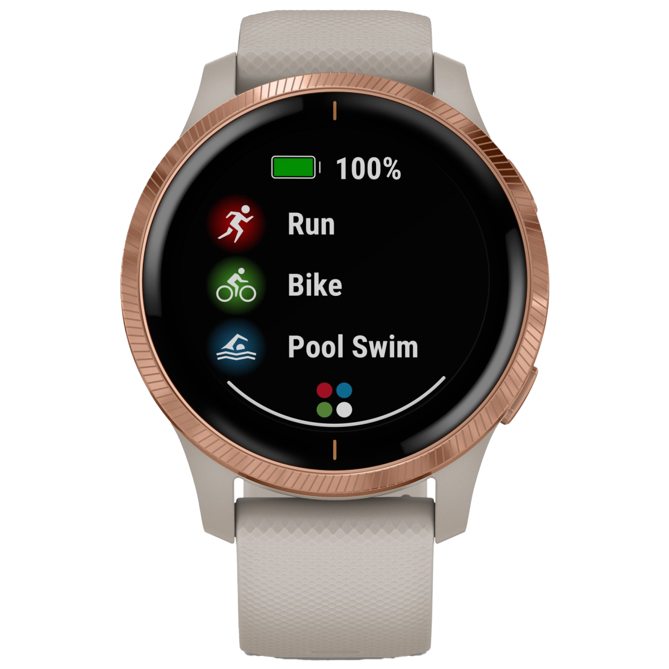 the fossil smart watch is shown on a white background
