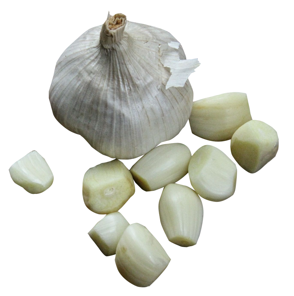 garlic and cloves