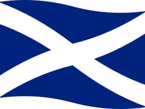 the scottish flag