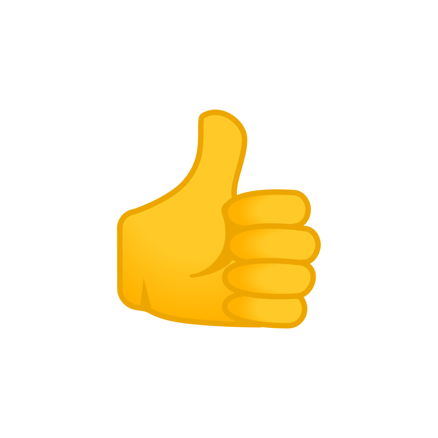 a thumbs up hand icon