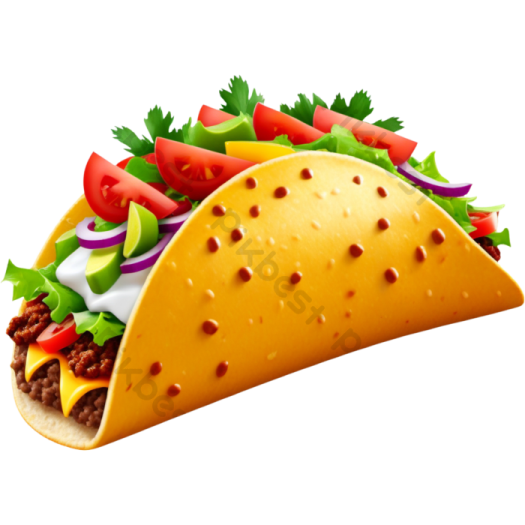 a tacoa burrito with meat and vegetables on it