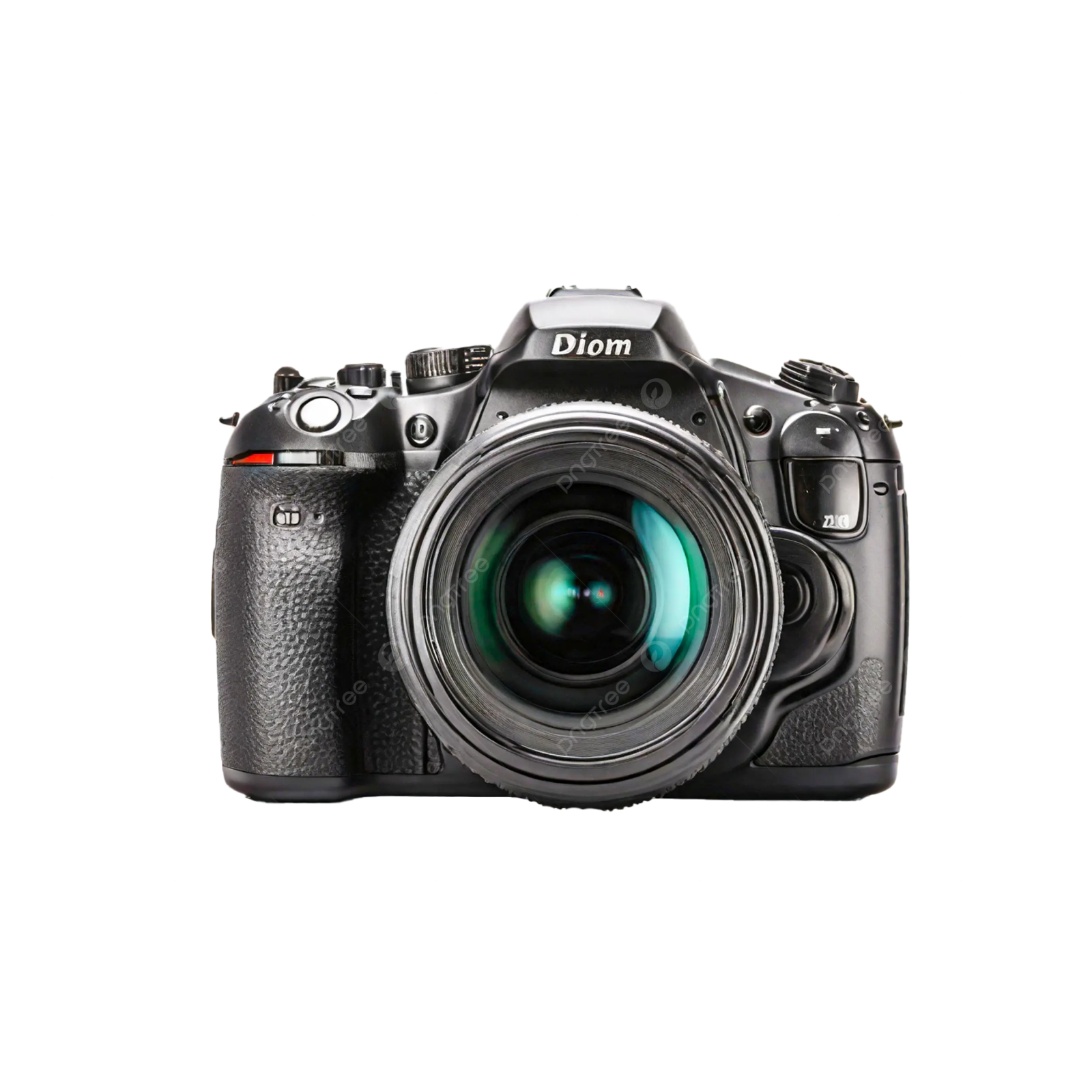 a digital camera on a white background
