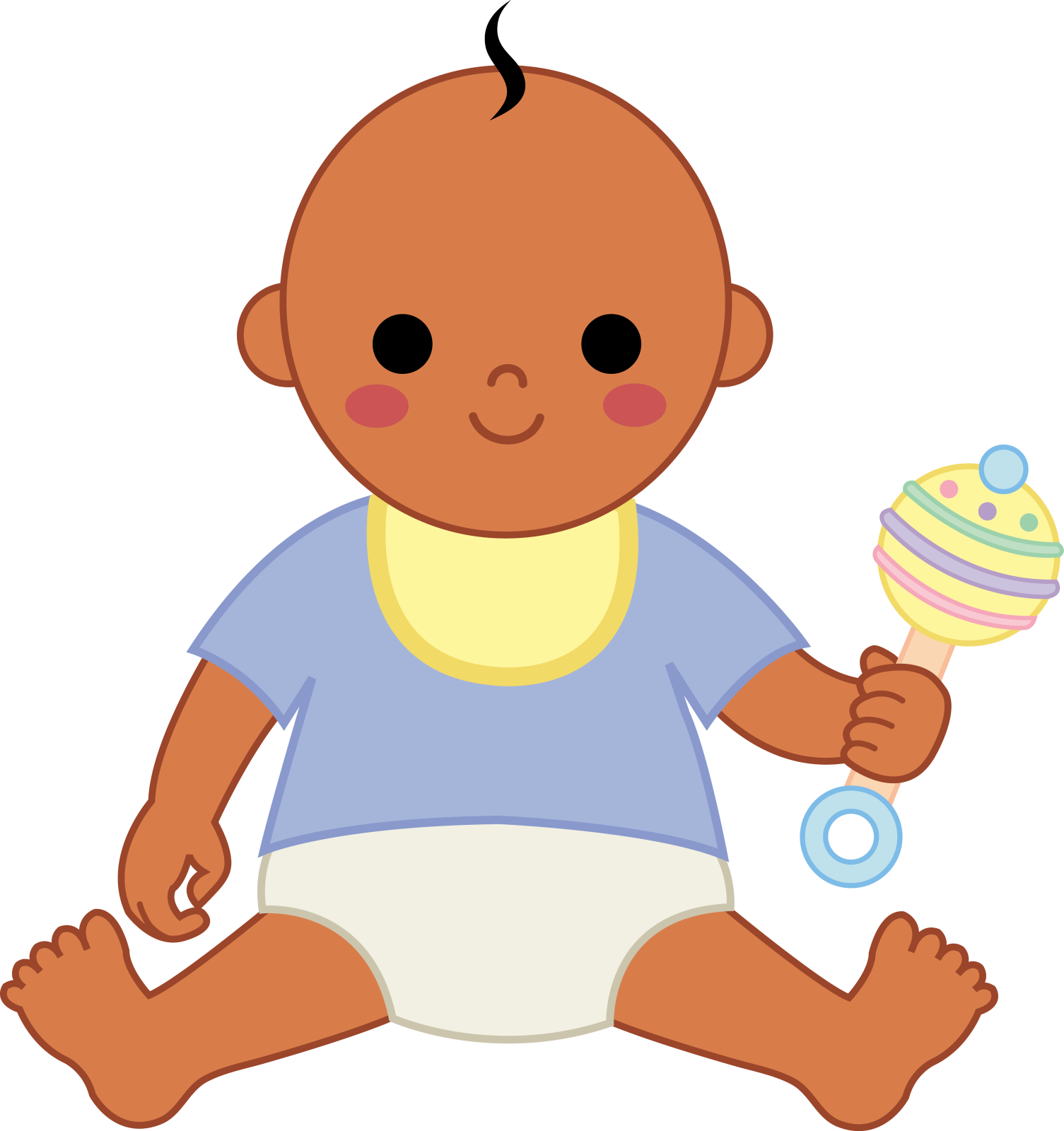 a baby sitting on the floor with an ice cream