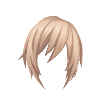 a drawing of a person with blonde hair