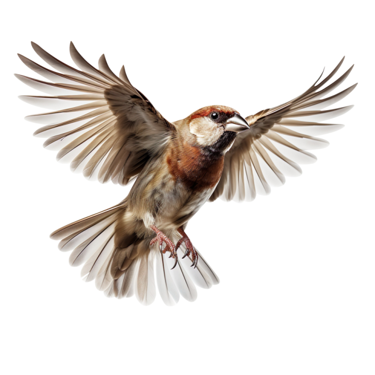 a bird that is flying in the air