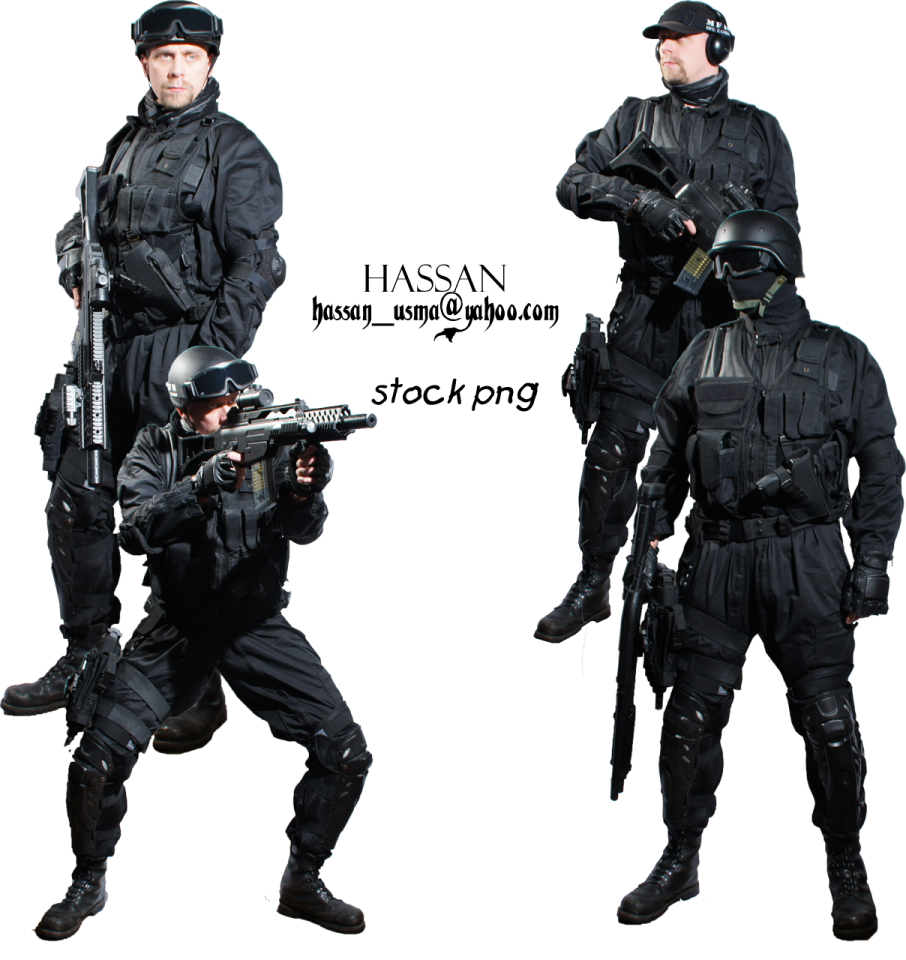 two images of a man in military gear