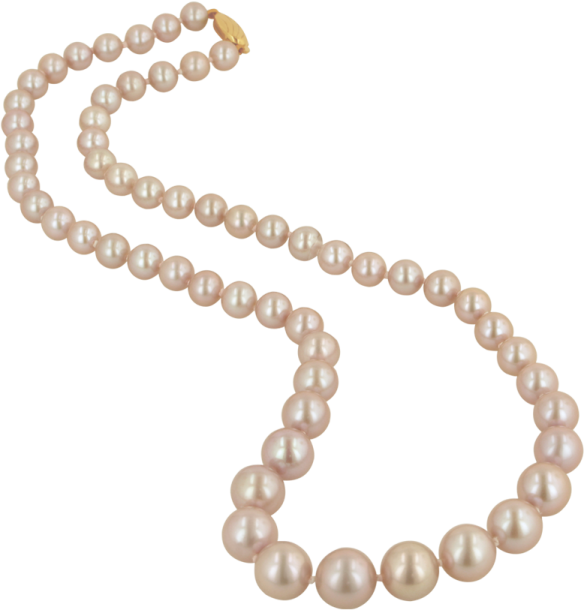 a cultured pearl necklace