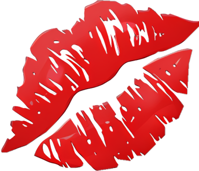 a red lipstick with the word love written on it
