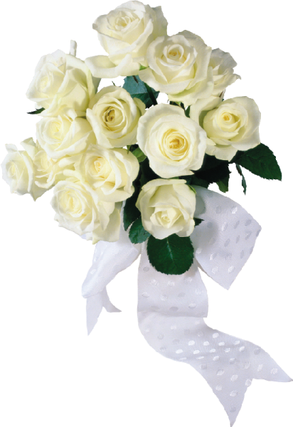 a bouquet of white roses in a vase