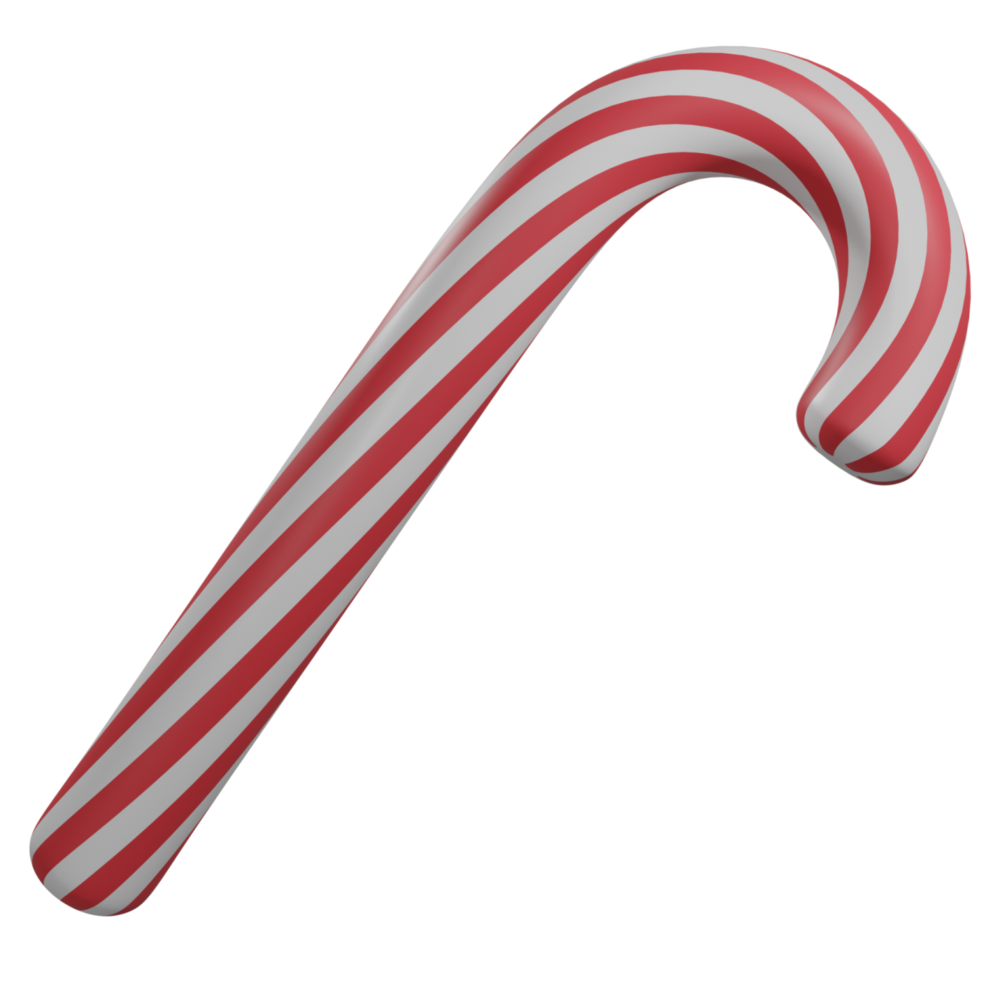 red and white candy cane