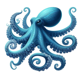 an octopus with tentacles and tentacles