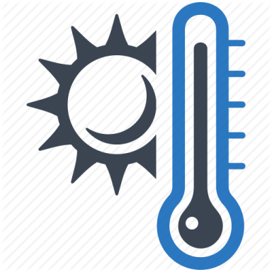 a thermometer icon