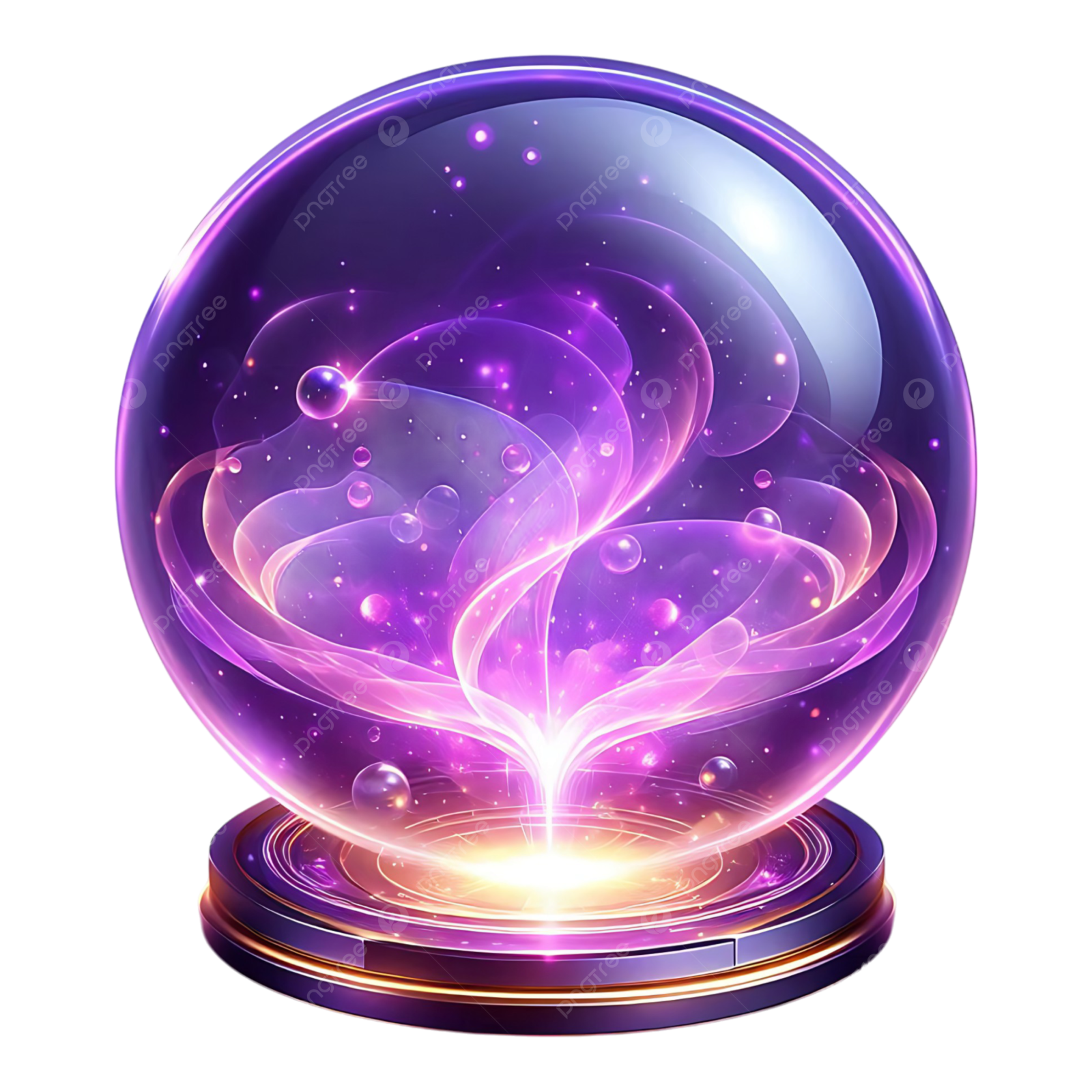 a snow globe on a white background