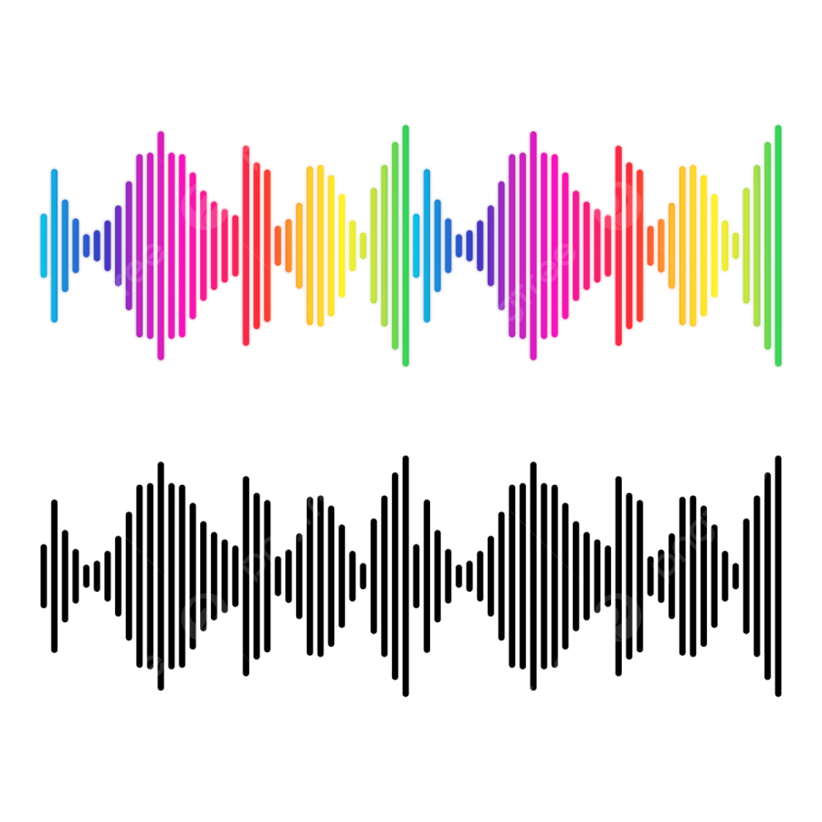 a set of sound waves