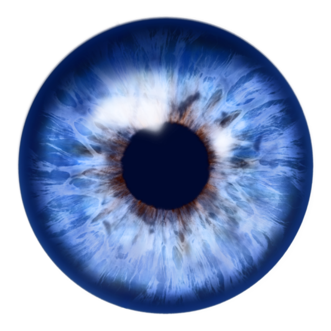 an image of a blue eye