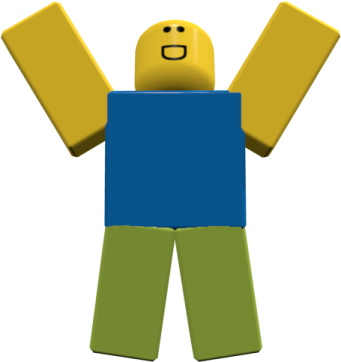 a lego man with his arms up in the air