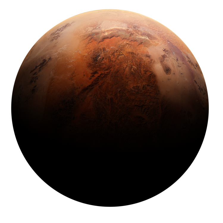 an image of the planet mars