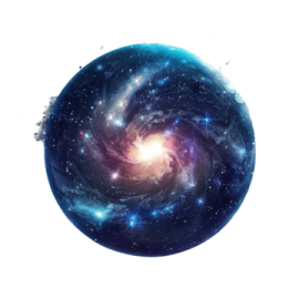 an image of a galaxy with stars in the background