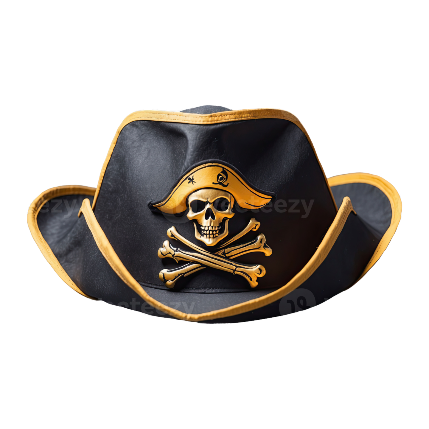 a pirate hat on a white background